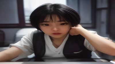 bt之家内容合规审查会议现场，三位编辑围坐在圆桌旁，桌上放着打印的合规条款文件，严肃认真的氛围